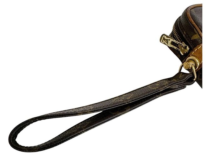 Louis Vuitton M51827 Marly Dragonne PM Pouch Clutch Bag Marrone - vista 5