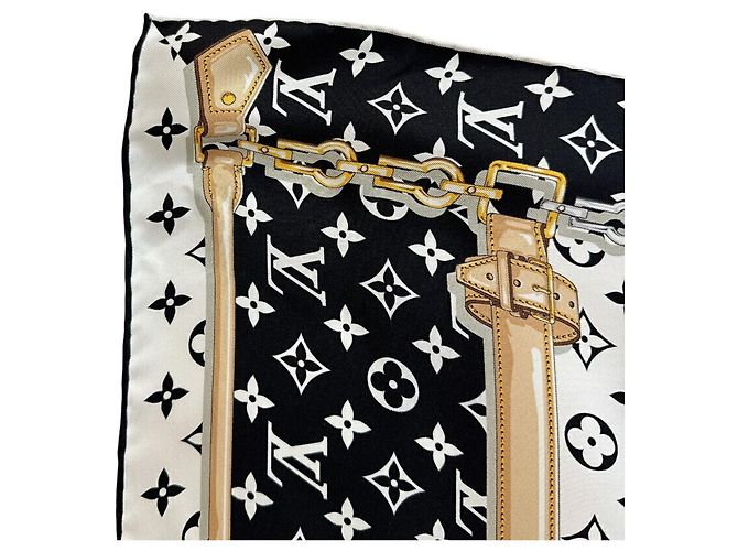 Louis Vuitton Monogram Confidential Schal Schwarz Monogramm - Ansicht 3