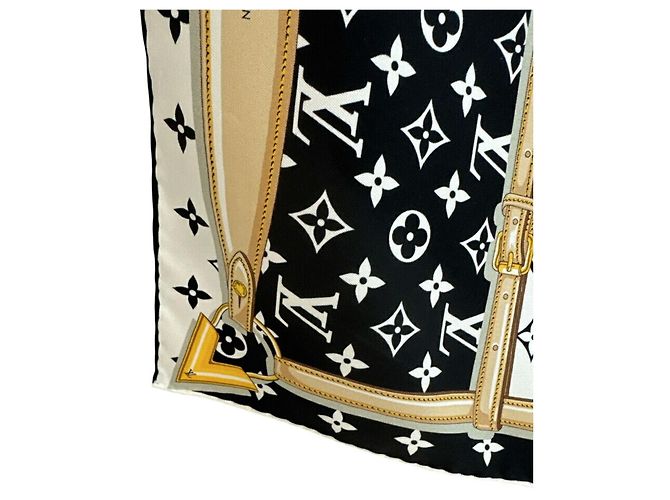 Louis Vuitton Monogram Confidential Schal Schwarz Monogramm - Ansicht 4