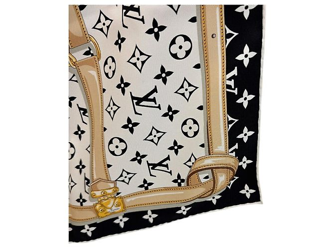 Louis Vuitton Monogram Confidential Schal Schwarz Monogramm - Ansicht 5