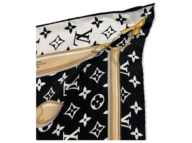 Louis Vuitton Monogram Confidential Schal Schwarz Monogramm - Ansicht 6