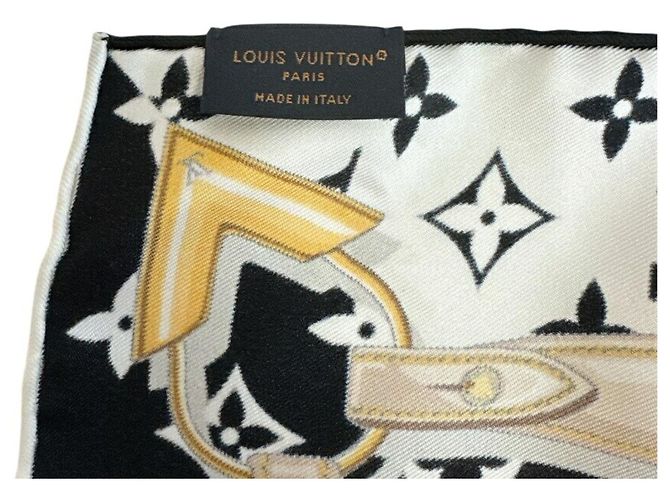 Louis Vuitton Monogram Confidential Schal Schwarz Monogramm - Ansicht 7