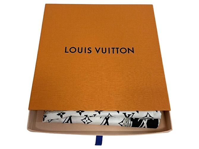 Louis Vuitton Monogram Confidential Schal Schwarz Monogramm - Ansicht 9