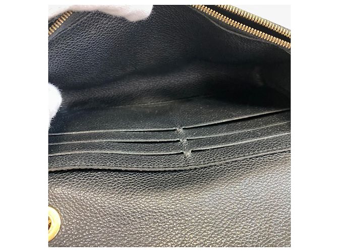 Pochette Saint Germain Louis Vuitton in pelle nera Nero - vista 10