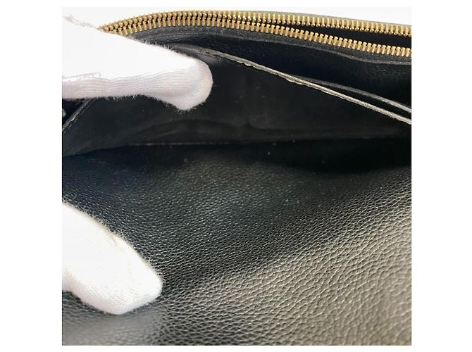 Pochette Saint Germain Louis Vuitton in pelle nera Nero - vista 11