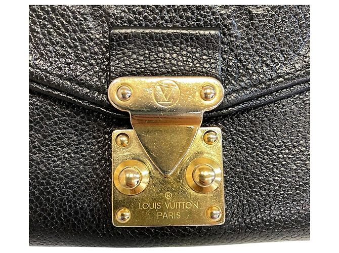 Pochette Saint Germain Louis Vuitton in pelle nera Nero - vista 13