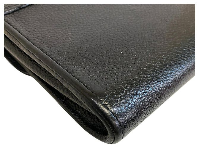 Pochette Saint Germain Louis Vuitton in pelle nera Nero - vista 5