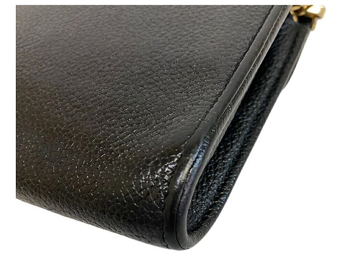 Pochette Saint Germain Louis Vuitton in pelle nera Nero - vista 6