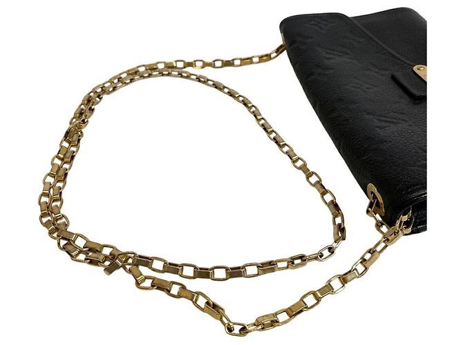 Pochette Saint Germain Louis Vuitton in pelle nera Nero - vista 8