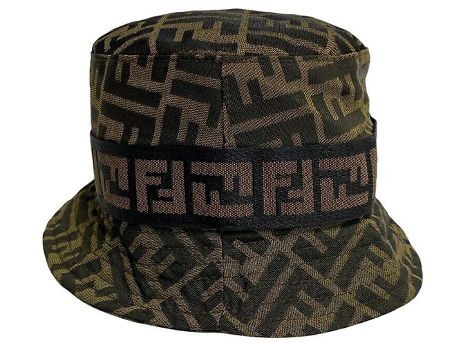 Fendi Brown Zucca Bucket Hat Braun - Ansicht 2