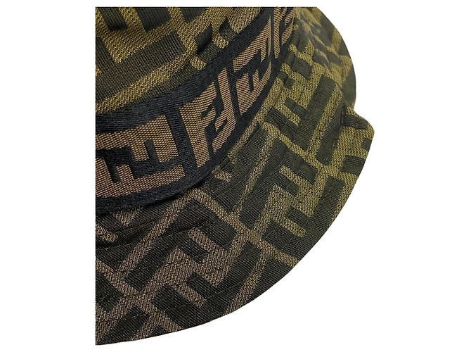 Fendi Brown Zucca Bucket Hat Braun - Ansicht 4