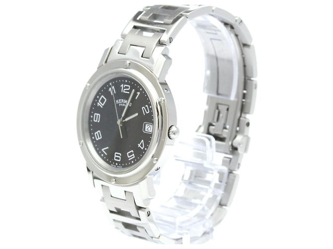 Hermès Orologio da uomo Hermes Clipper in acciaio inossidabile quartz - vista 2