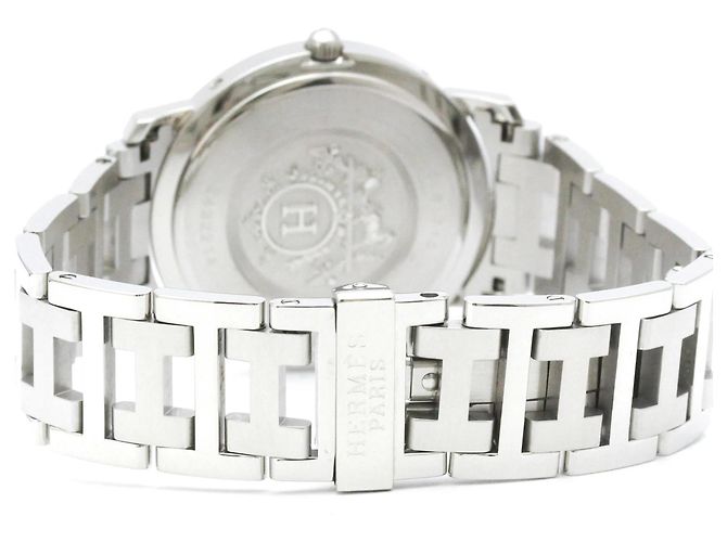 Hermès Orologio da uomo Hermes Clipper in acciaio inossidabile quartz - vista 5