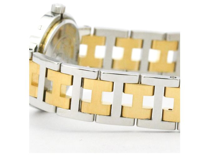 Hermès Reloj para mujer Hermes Clipper de acero chapado en oro - vista 3