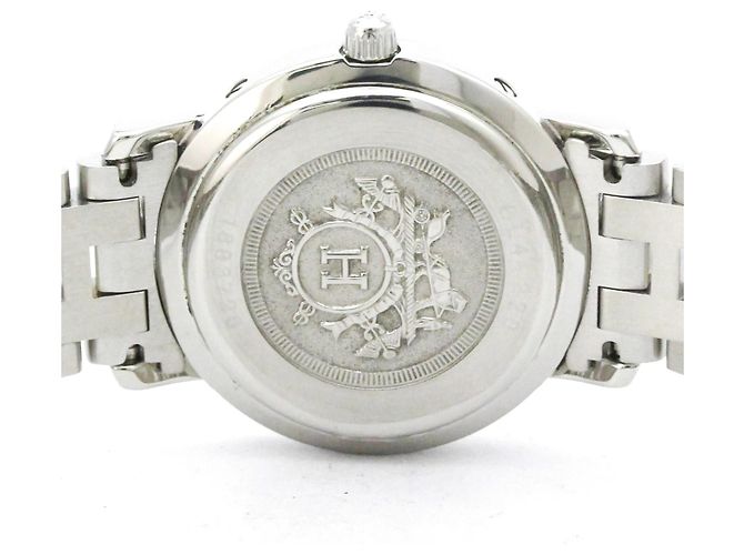 Hermès Reloj de mujer Hermes Clipper de acero chapado en oro Quartz - vista 6