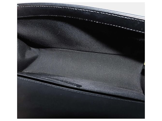 Borsa Chanel Le Boy Medium in Pelle di Agnello Nera Nero - vista 6