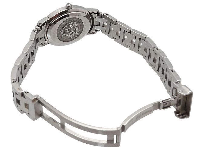 Hermès Hermes Clipper Nacre Oval CO1 230 Damenuhr - Ansicht 4
