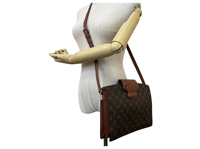 Louis Vuitton M51375 Borsa a Tracolla Curcelles Monogram Marrone - vista 10