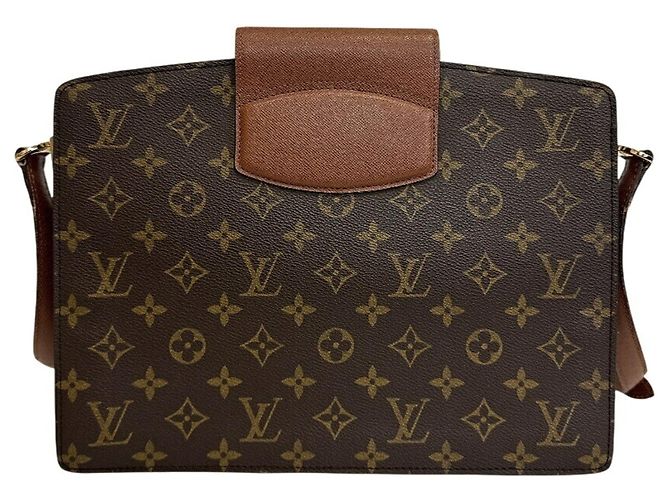 Louis Vuitton M51375 Borsa a Tracolla Curcelles Monogram Marrone - vista 2