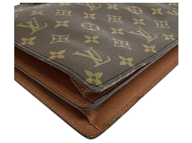 Louis Vuitton M51375 Borsa a Tracolla Curcelles Monogram Marrone - vista 3