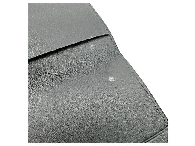 Hermès Tarjetero Hermes Magellan de piel negra Negro - vista 5