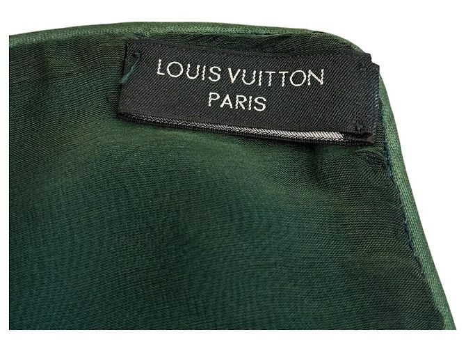 Louis Vuitton Monogram Samtschal Grün - Ansicht 14