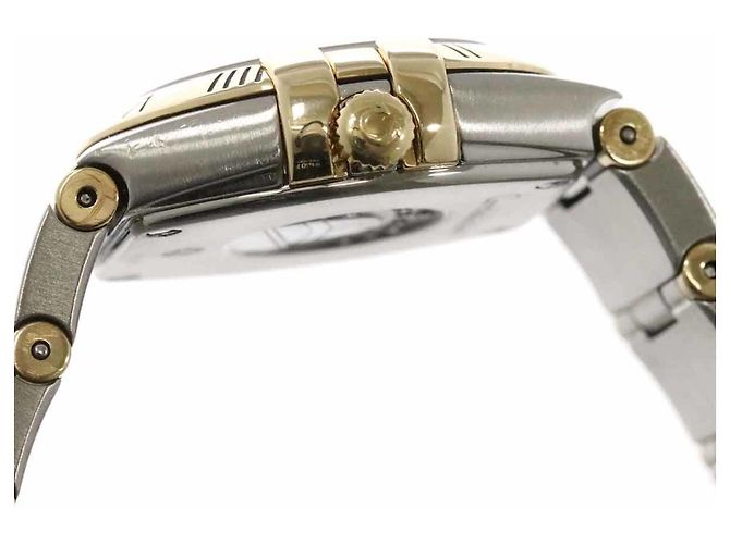 Omega Constellation polierte zweifarbige Damenuhr - Ansicht 6