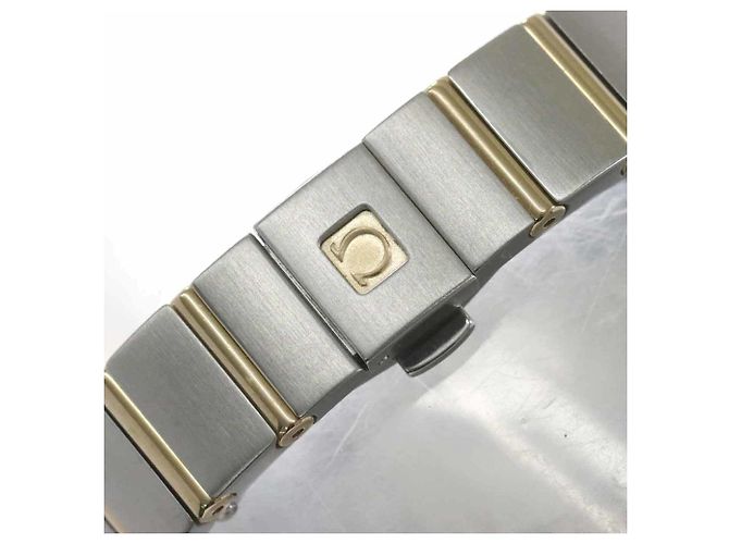 Omega Constellation polierte zweifarbige Damenuhr - Ansicht 7