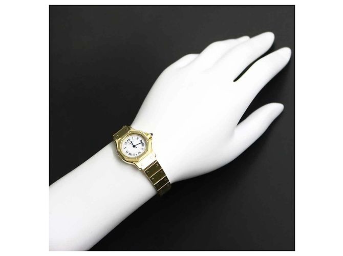 Cartier Santos Octagon SM Damenuhr - Ansicht 3