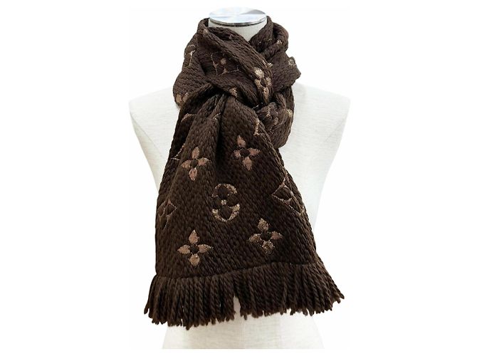 Sciarpa Louis Vuitton Logomania Shine - vista 2