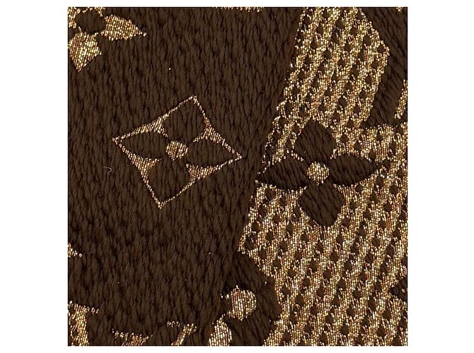 Sciarpa Louis Vuitton Logomania Shine - vista 4