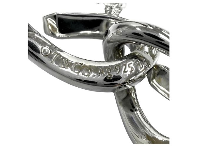 Orecchini a lobo Tiffany & Co. in argento sterling - vista 5
