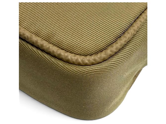 PRADA 1TT200 Mini Pouch with Wristlet Beige - Ansicht 8