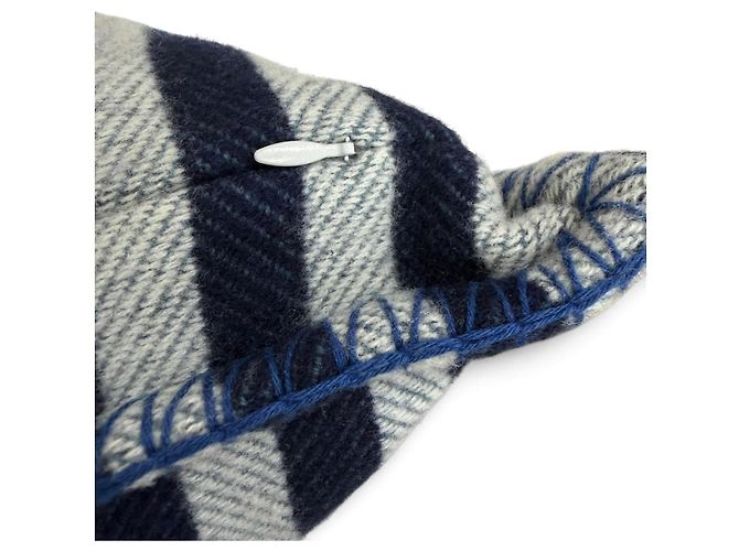 Hermès Hermes Itark Merino Wool Jacquard Cushion - view 5