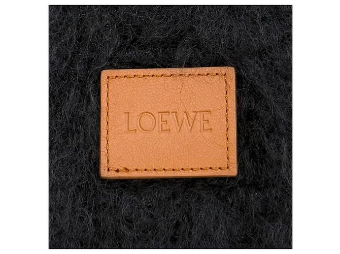 Stola in lana mohair Loewe in Navy Blu navy - vista 5