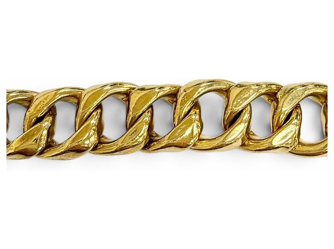 Chanel Vintage 93A Coco Mark Kettenbelt Golden - Ansicht 6