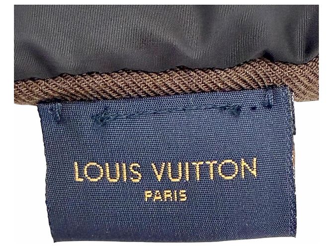 Louis Vuitton Echarpe Pillow Monogram Shawl Braun Schwarz - Ansicht 7
