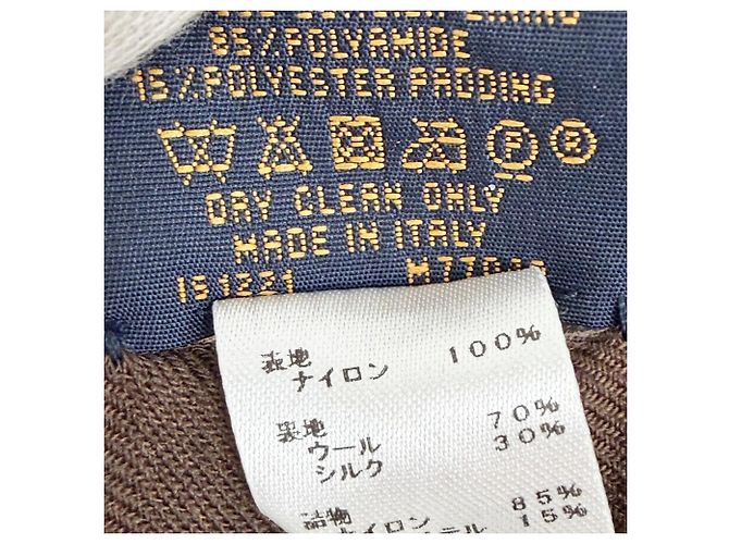 Louis Vuitton Echarpe Pillow Monogram Shawl Braun Schwarz - Ansicht 8