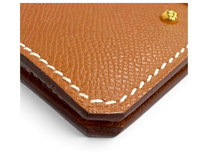 Hermès HERMES Tarjetero Medor Dorado - vista 6