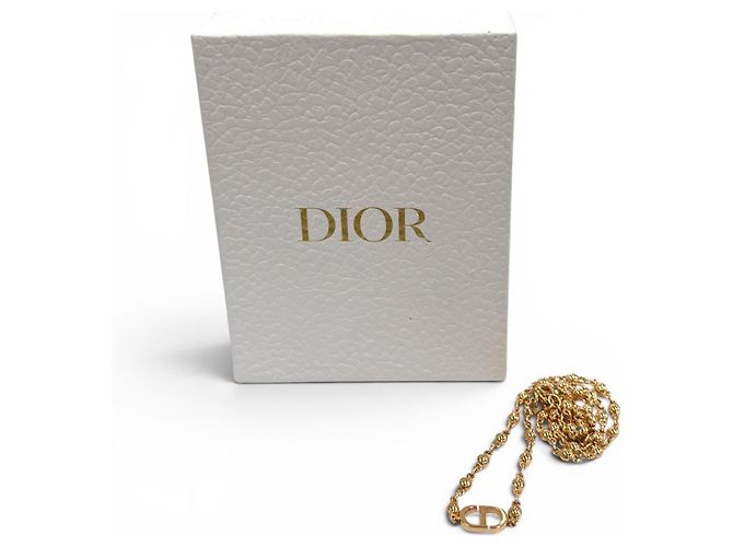 Collana di perle con logo Petit CD Christian Dior DIOR D'oro - vista 2