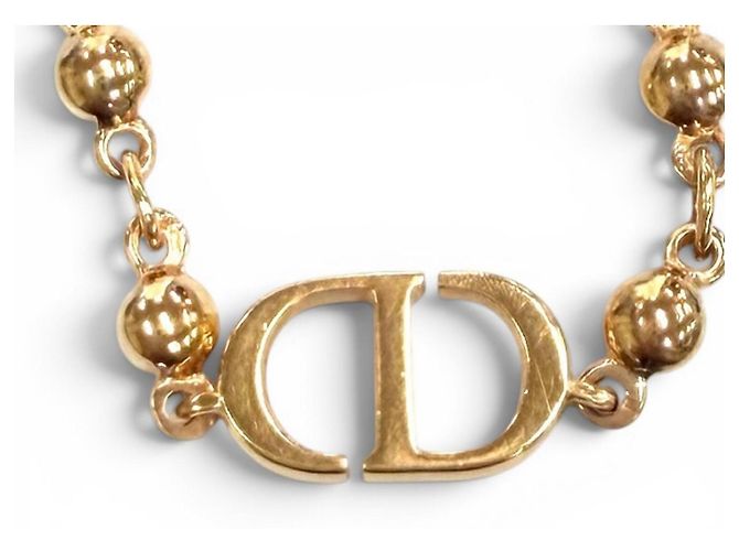 Collana di perle con logo Petit CD Christian Dior DIOR D'oro - vista 4