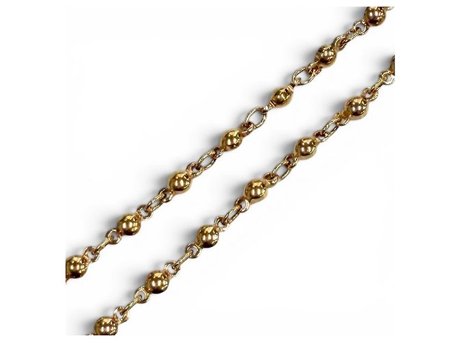 Collana di perle con logo Petit CD Christian Dior DIOR D'oro - vista 6