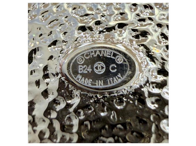 Spilla Chanel Coco Mark in metallo dorato e avorio D'oro Crudo - vista 7