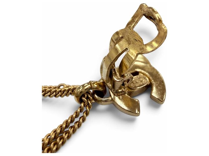 Orecchini a clip Chanel Vintage 02P Gold D'oro - vista 4