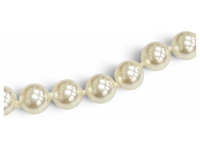 Chanel Coco Mark Perlen-Choker Halskette Golden - Ansicht 6