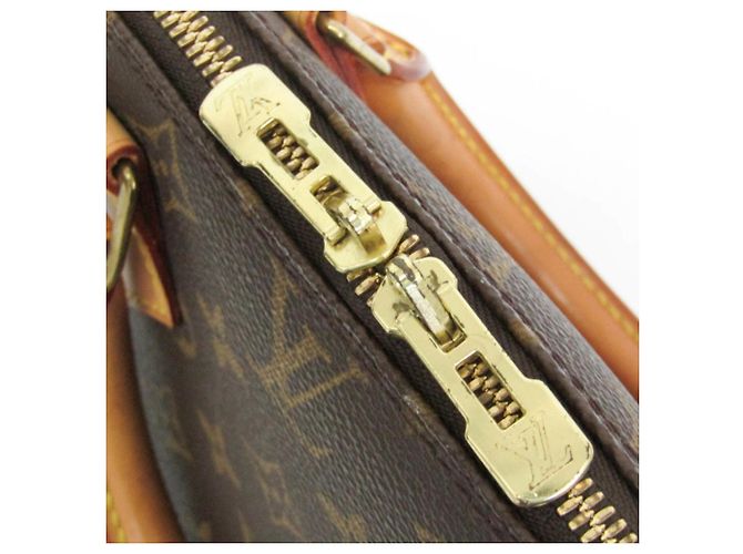 Borsa Louis Vuitton Monogram Alma M51130 Marrone - vista 10
