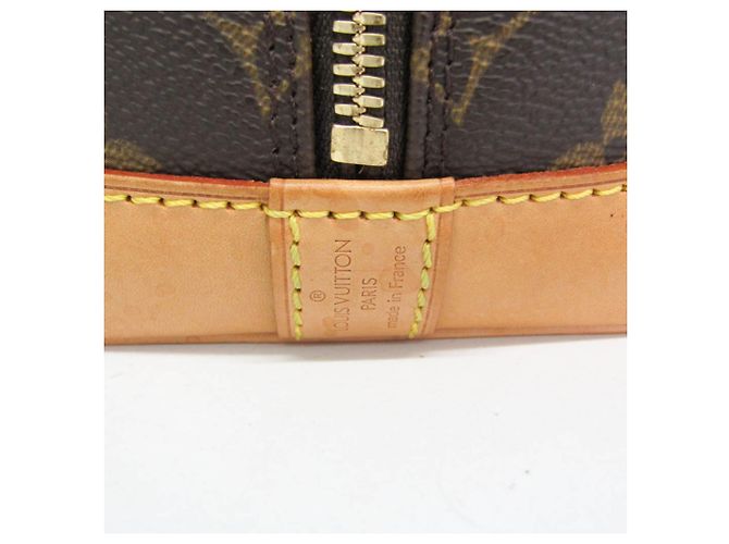 Borsa Louis Vuitton Monogram Alma M51130 Marrone - vista 12