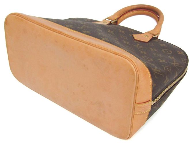 Borsa Louis Vuitton Monogram Alma M51130 Marrone - vista 2
