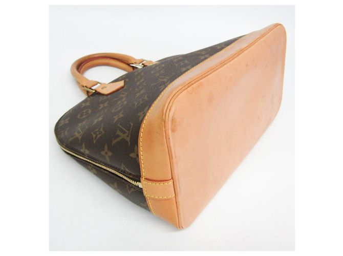 Borsa Louis Vuitton Monogram Alma M51130 Marrone - vista 4