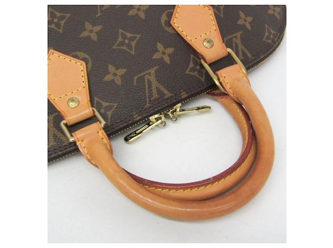 Borsa Louis Vuitton Monogram Alma M51130 Marrone - vista 8